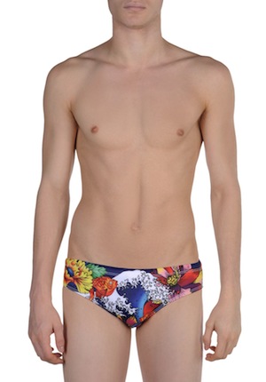 DSQUARED2-swim-tropical-print