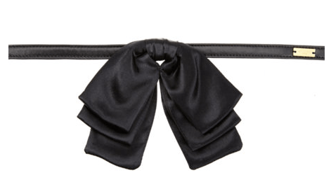 saint-laurent-triple-bow-tie