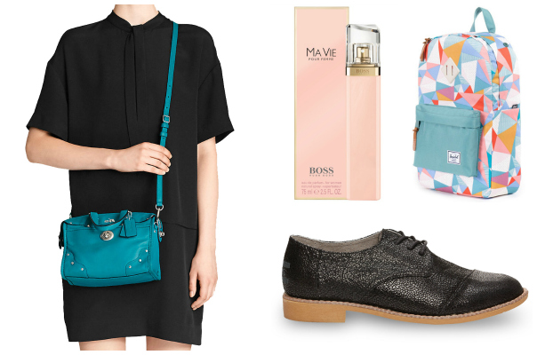 women-travel-gifts-purse-shoes-prefume-backpack